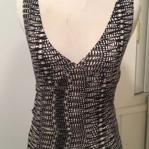 Black and White Maxi Dress